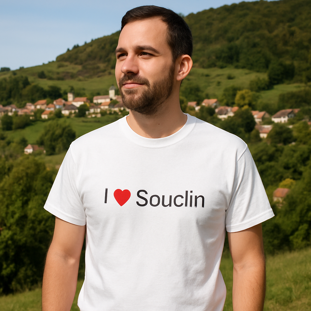 T-Shirt Ich liebe Souclin