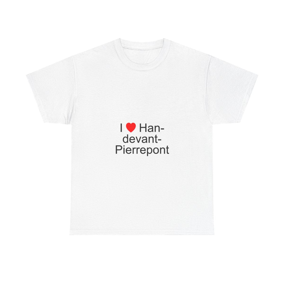 T-Shirt Ich liebe Han-devant-Pierrepont