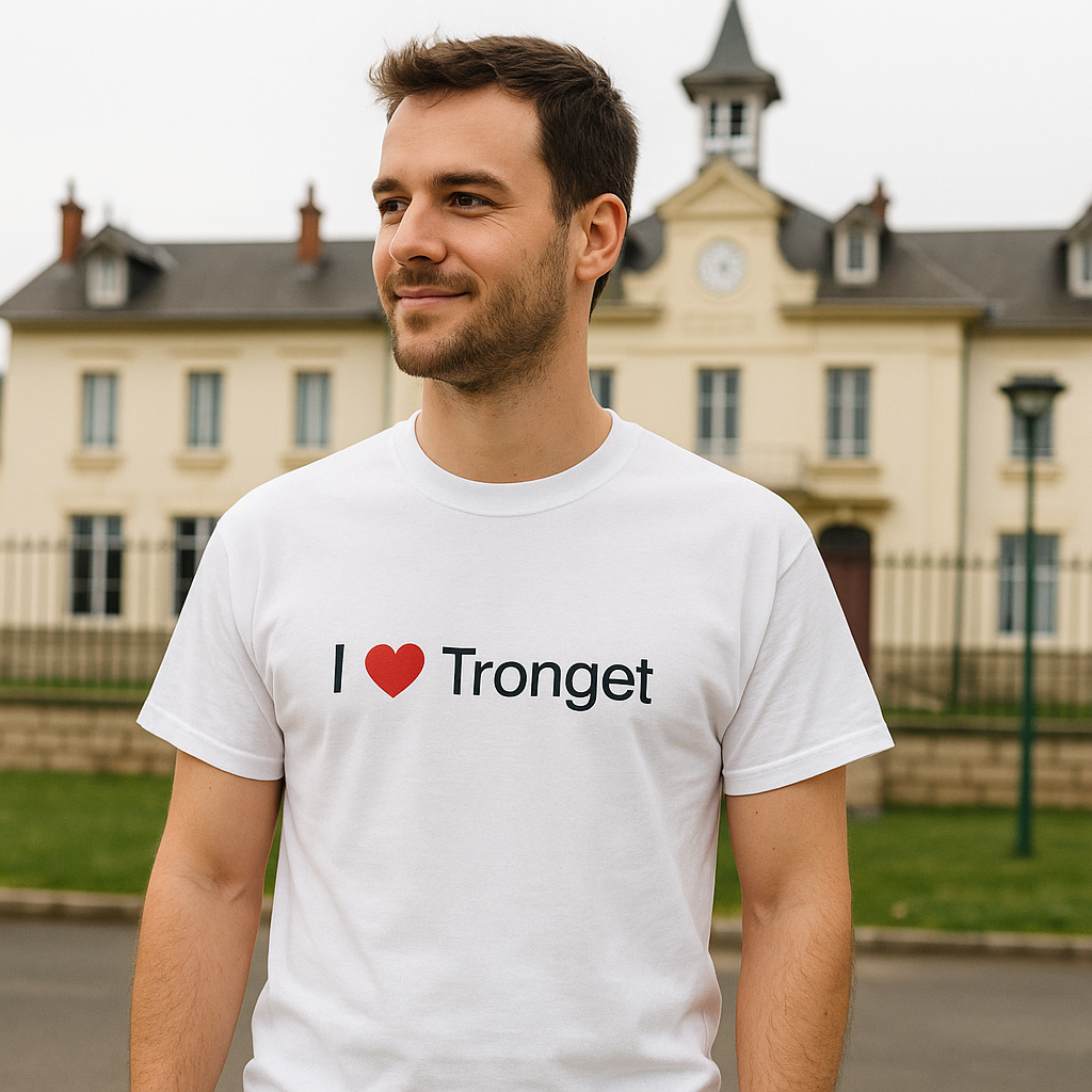 T-shirt I love tronget