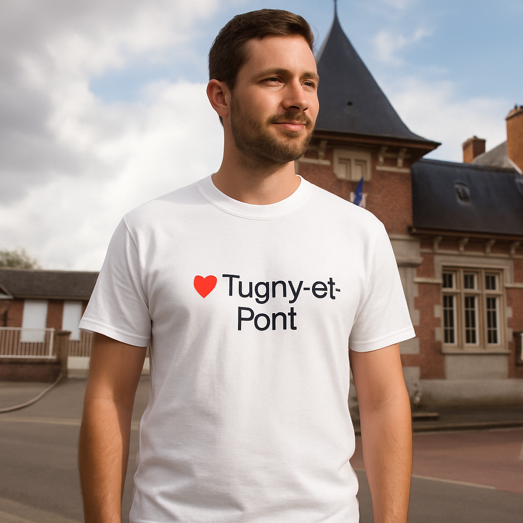 T-Shirt Ich liebe Tugny-et-Pont