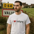 T-Shirt Ich liebe Valigny