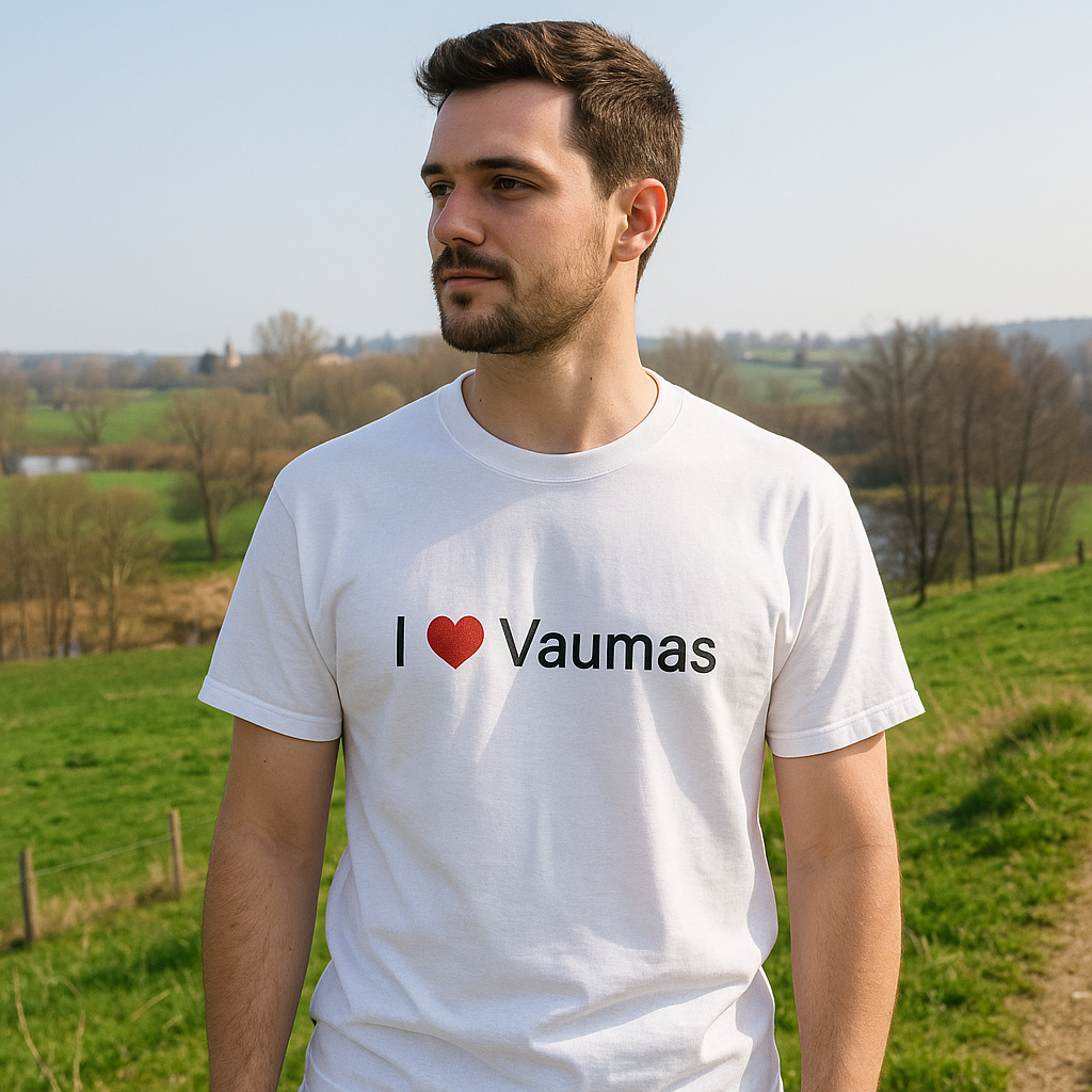 T-Shirt Ich liebe Vaumas