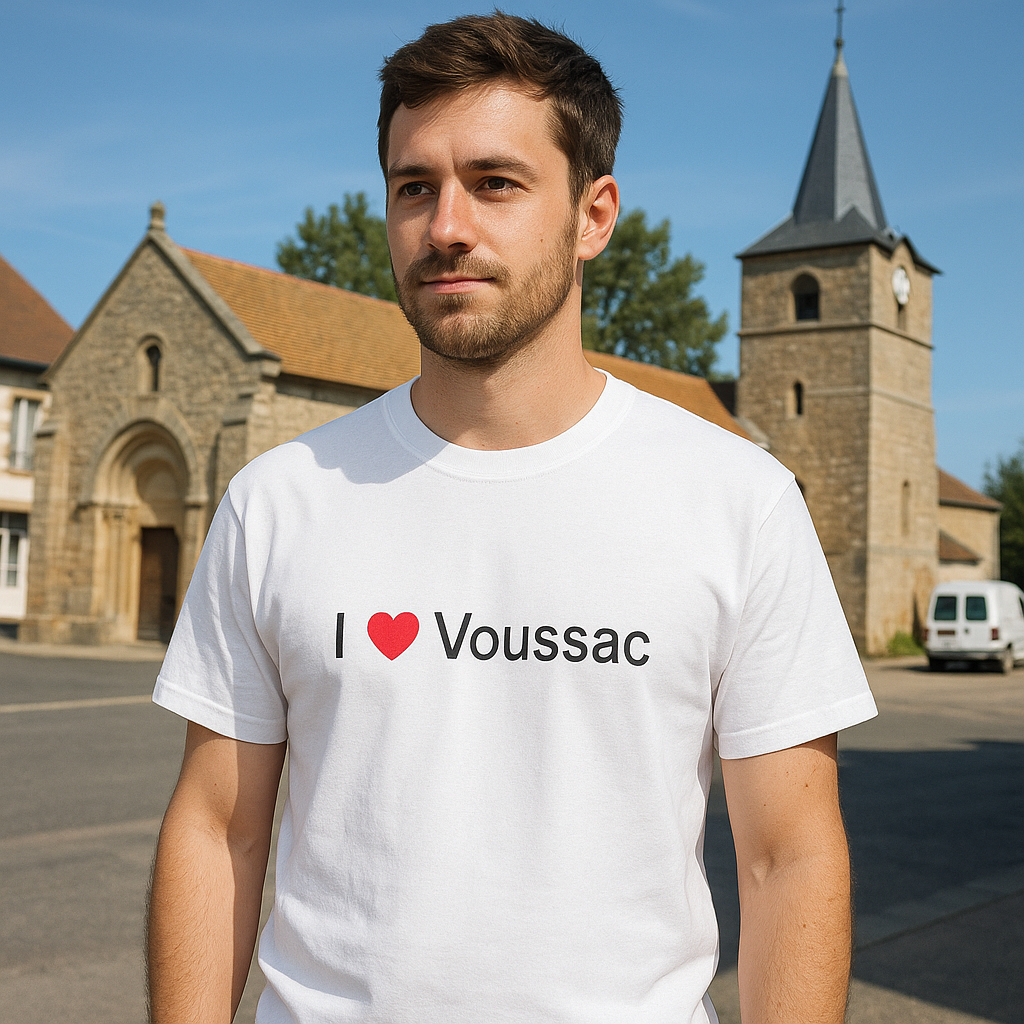 T-Shirt "I love Voussac"